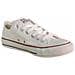 All Star Scarpe Uomo Donna Bianche Basse Tela Ox Optic 46 - Foto miniatura 1