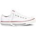 All Star Scarpe Uomo Donna Bianche Basse Tela Ox Optic 46 - Foto miniatura 4