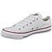 All Star Scarpe Uomo Donna Bianche Basse Tela Ox Optic 46 - Foto miniatura 8