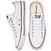 All Star Scarpe Uomo Donna Bianche Basse Tela Ox Optic 46 - Foto miniatura 17