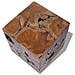 Sgabelli / tavolino Da Caffè In Legno Di Tek Solido 2pz - Foto miniatura 7