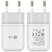 Caricabatterie Usb 3a Originale Lg + Cavo Ricarica & Sincronizzazione Usb-c - Foto miniatura 6