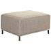 Pouf Poggiapiedi Ottomano In Tessuto Beige Oslo - Foto miniatura 29