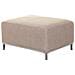 Pouf Poggiapiedi Ottomano In Tessuto Beige Oslo - Foto miniatura 20