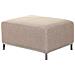 Pouf Poggiapiedi Ottomano In Tessuto Beige Oslo - Foto miniatura 14