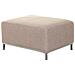 Pouf Poggiapiedi Ottomano In Tessuto Beige Oslo - Foto miniatura 17