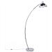 Lampada Da Pavimento In Metallo Cromato 155 Cm Dintel - Foto miniatura 23