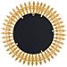 Specchio Da Parete Tondo Ø60 Cm In Oro Vorey - Foto miniatura 21