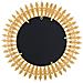 Specchio Da Parete Tondo Ø60 Cm In Oro Vorey - Foto miniatura 17