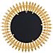 Specchio Da Parete Tondo Ø60 Cm In Oro Vorey - Foto miniatura 18