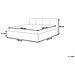 Letto In Tessuto Beige Con Contenitore 160x200cm Orbey - Foto miniatura 2
