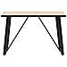 Tavolo Da Pranzo Rovere 120x60x75 Cm In Mdf - Foto miniatura 3