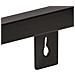 Mensole A Muro 2 Pz 40 Cm In Legno Massello Di Mango Grezzo - Foto miniatura 4
