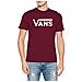 T-shirt Uomo Classic Burgundy Taglia Xl Codice Vn000gggz28 - Foto miniatura 1