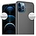 Custodia Compatibile Con Apple Iphone 12 / Iphone 12 Pro In Grigio Metallico - Coperchio Protettivo In Silicone Tpu Flessibile - Foto miniatura 5