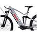 Stamina M500 - Grigio Metallico - 250w / 18ah - Bicicletta Elettrica A Doppia Sospensione A Motore Centrale - Ebike Fuoristrada A Sospensione Totale - Foto miniatura 5