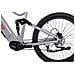 Stamina M500 - Grigio Metallico - 250w / 18ah - Bicicletta Elettrica A Doppia Sospensione A Motore Centrale - Ebike Fuoristrada A Sospensione Totale - Foto miniatura 6