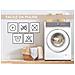 Trapunta Piumone Letto Invernale Imbottita 300gr Microfibra Double Face Bicolor 2 Piazze Tortora-avorio - Foto miniatura 3
