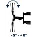 WM-55ST-01 Supporto TV a parete 139,7 cm (55") Acciaio - Foto miniatura 3