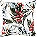 Cuscino Decorativo Edelweiss Velluto 45 X 45 Cm Motivo Di Piante Multicolore - Foto miniatura 2