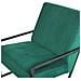 Poltrona Velluto Verde Delary - Foto miniatura 4