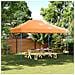 Tenda Da Festa Pieghevole Pop-up Arancione 292x292x315 Cm - Foto miniatura 1