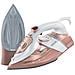 Ferro Da Stiro A Vapore 3200w Piastra In Ceramica Bianco-rosa - Foto miniatura 1