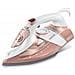 Ferro Da Stiro A Vapore 3200w Piastra In Ceramica Bianco-rosa - Foto miniatura 2