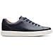 Uomo Un Costa Lace, Scarpe Leggere In Pelle Blu Marino 39,5 - Foto miniatura 1