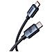 Cavo Di Ricarica E Sincronizzazione Da Usb-c A Usb-c 100w Crystal Shine Series 1,2 M, Nero - Foto miniatura 2