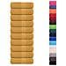 Asciugamani Per Sapone 10 Pz Oro 30x30cm 360 G/m 100% Cotone - Foto miniatura 2
