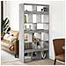 Libreria Grigio Cemento 100x33x187,5 Cm In Truciolato - Foto miniatura 1