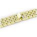 Dam  Cinturino In Metallo Con Strass Compatibile Apple Watch 42/44/45/49mm 19x1x0,3 Cm. Colore: Oro - Foto miniatura 3