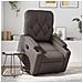 Poltrona Alzapersona Reclinabile Marrone in Similpelle - Foto miniatura 2