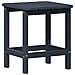 Set da Giardino  3 Pezzi Blu Navy HDPE, Lettino Prendisole  Blu Navy 53x162x98.5 cm HDPE, Tavolino da Giardino  Blu Navy 38x38x46 cm HDPE - Foto miniatura 6
