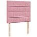 Giroletto a Molle con Materasso Rosa 120x190 cm in Velluto - Foto miniatura 7