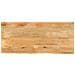 Piano Tavolo Bordi Vivi 140x60x3,8cm in Legno Massello di Mango - Foto miniatura 1