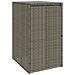 Cassa per Spazzatura Grigio 65 x 80 x 115 cm Polietilene - Foto miniatura 1
