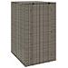 Cassa per Spazzatura Grigio 65 x 80 x 115 cm Polietilene - Foto miniatura 7