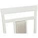 Sedia da pranzo 2 pcs Bianco e Naturale Legno di gomma solido - Foto miniatura 9