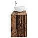 Set di mobili per il bagno 2 pcs Legno antico - Foto miniatura 3