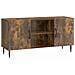 Mobile TV Rovere Fumo 102 x 34,5 x 50 cm Legno ingegnerizzato - Foto miniatura 1