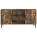 Mobile TV Rovere Fumo 102 x 34,5 x 50 cm Legno ingegnerizzato - Foto miniatura 4