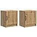 Armadio da Notte 2 pcs Rovere Artigianale 43 x 34,5 x 47 cm - Foto miniatura 1