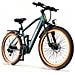 Bicicletta Elettrica 26"" E-Bike GT900 Shimano 21 Velocità Batteria 36V13Ah 250W 25KM /H Autononomia 30-60km Blu - Foto miniatura 1
