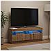 Mobile TV LED Rovere Artigianale Legno ingegnerizzato - Foto miniatura 4