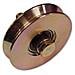 Ruota Gola a V ad 1 Cuscinetto per Cancelli Ø 60 mm Spessore 17 mm Fc 300 1 PZ - Foto miniatura 1