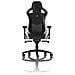 Sedia Gaming EPIC Real Leather colore Nero / Bianco / Rosso - Foto miniatura 2