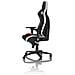 Sedia Gaming EPIC Real Leather colore Nero / Bianco / Rosso - Foto miniatura 12
