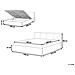 Letto In Tessuto Beige Con Contenitore 180x200cm Orbey - Foto miniatura 12